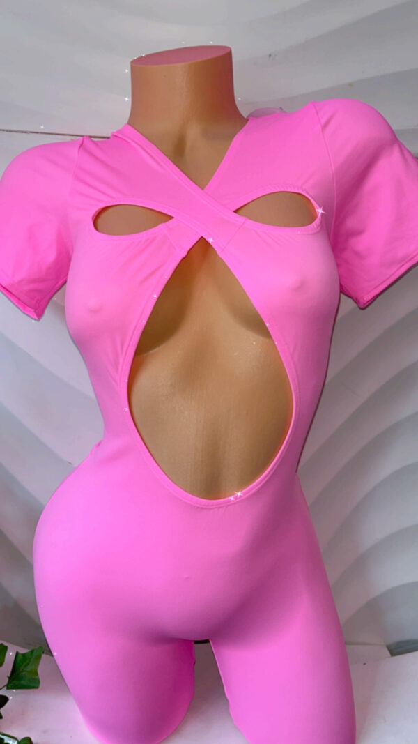 Enterizo Rosado