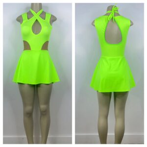 Vestido Verde Neón