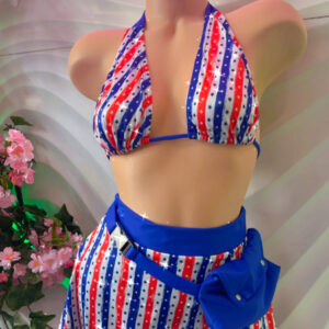 Riñonera azul