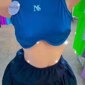 Top azul