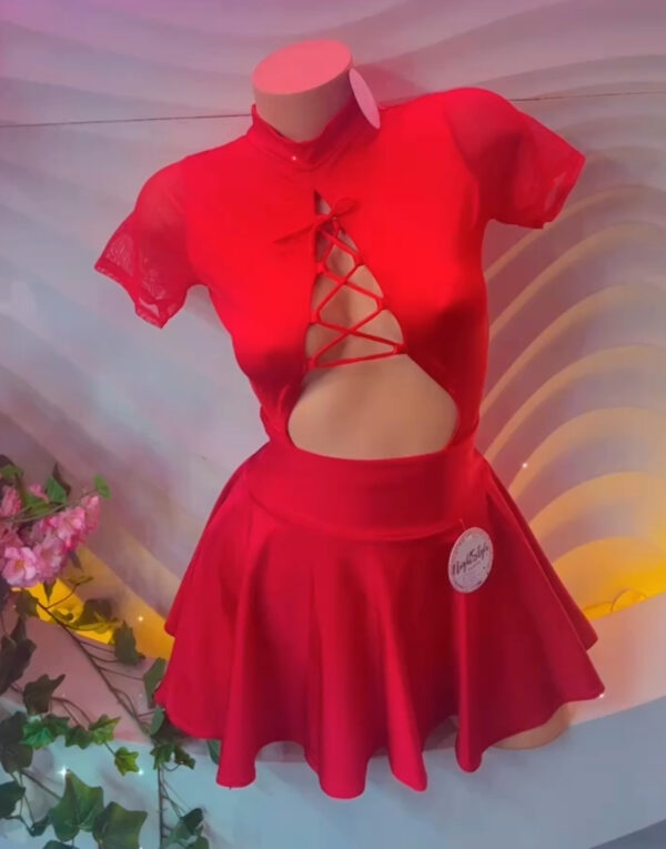 Falda roja