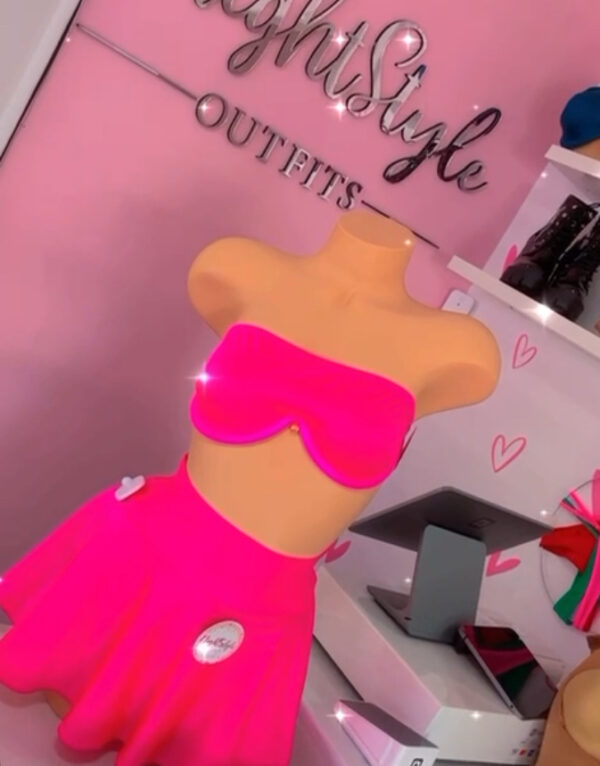 Top fucsia