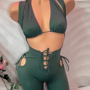 Enterizo Verde Olivo