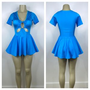 Vestido Azul Turquesa