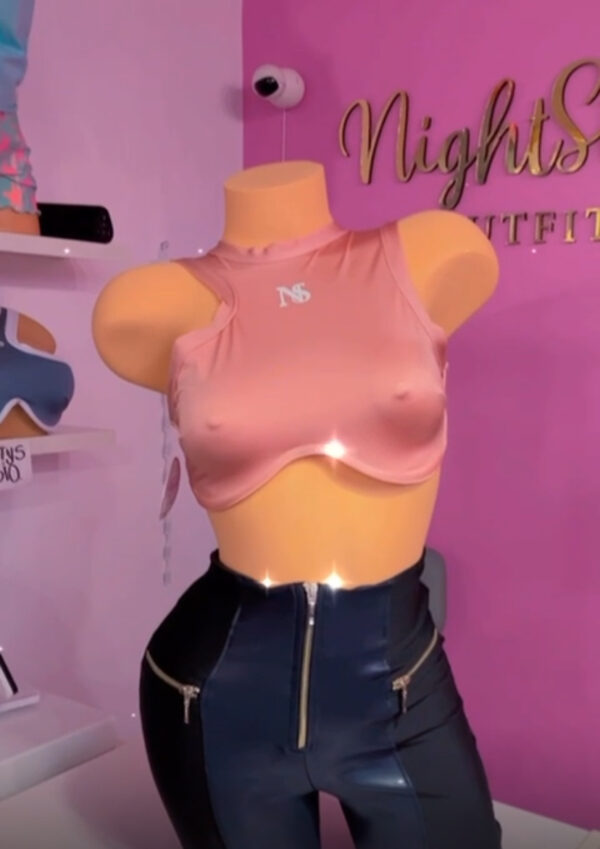 Top rosado