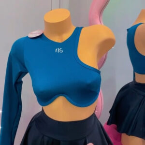 Top azul