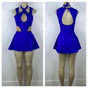 Vestido Azul Rey