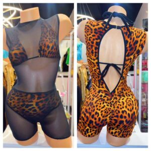 Enterizo Short Animal Print