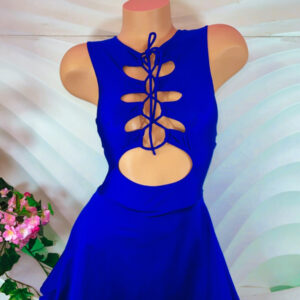 Vestido Azul Rey