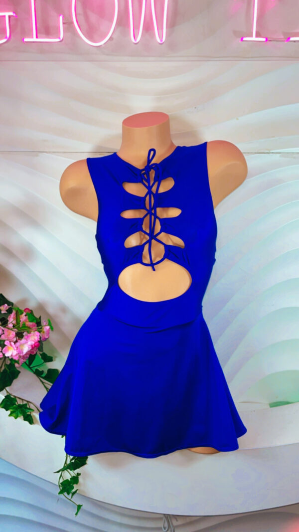 Vestido Azul Rey