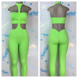 Enterizo Verde Neón