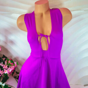 Vestido Morado Magenta