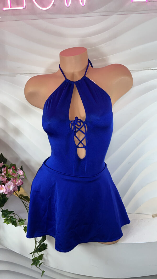 Vestido Azul Rey