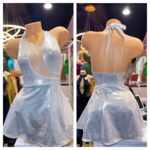 Vestido Plateado