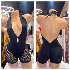 Enterizo Short Negro