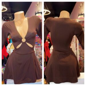 Vestido Café