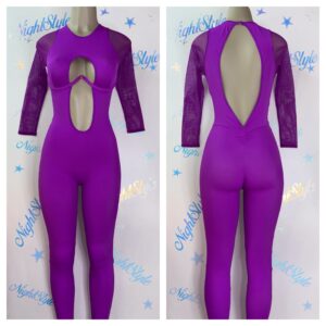Enterizo Morado Magenta