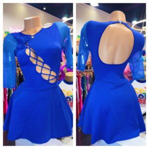 Vestido Azul Rey