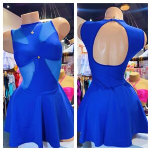 Vestido Azul Rey