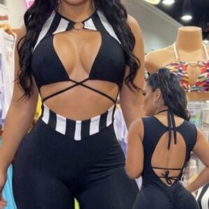 Enterizo Lycra Stretch inspirado en árbitro profesional
