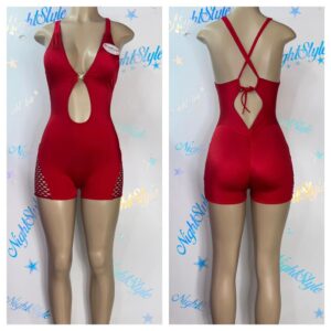 Enterizo Short Rojo