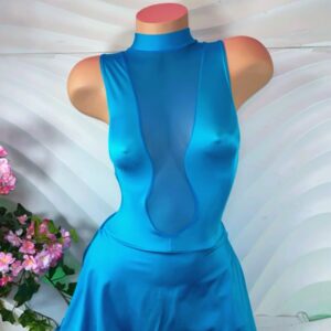 Vestido Azul Turquesa