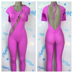 Enterizo Violeta Rosa