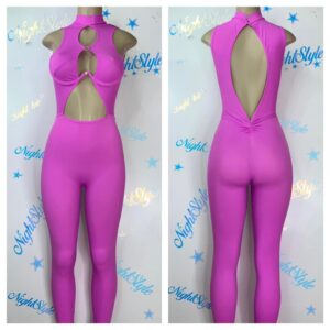 Enterizo Violeta Rosa